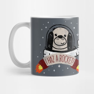 SPACE PUPPY HAZ SPACE! Mug